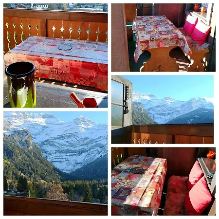 Avec Vue Splendide Sur Lägenhet Les Diablerets