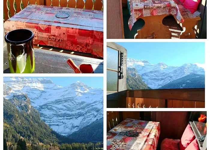 Avec Vue Splendide Sur Lejlighed Les Diablerets
