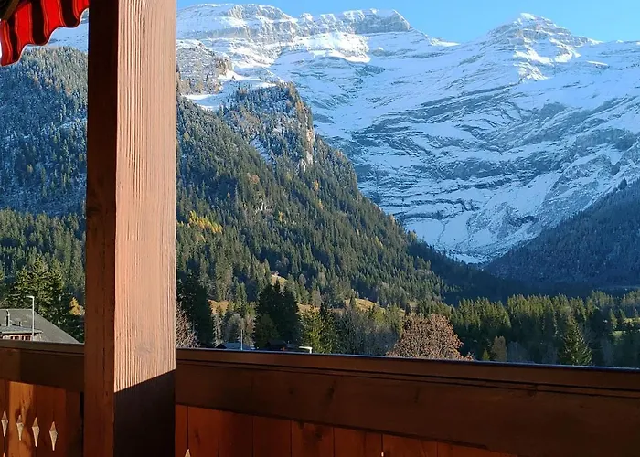 Avec Vue Splendide Sur Les Diablerets